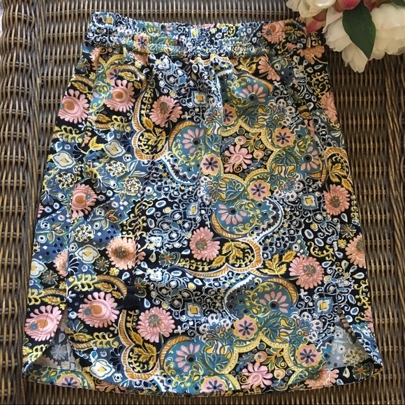 LOFT Dresses & Skirts - LOFT Paisley Printed Skirt